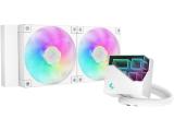 охладители за процесори водно охлаждане DeepCool Water Cooling LT240 WH Addressable RGB Охлаждане (охладител) DeepCool Water Cooling LT240 WH Addressable RGB