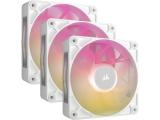 Описание и цена на вентилатори &raquo; вентилатори Corsair iCUE LINK RX120 MAX RGB 120mm PWM Thick Fans Starter Kit - White
