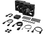 Corsair iCUE LINK RX120 MAX 120mm PWM Thick Fans Starter Kit 3x pack снимка №2