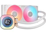 Описание и цена на охладители за процесори &raquo; водно охлаждане Corsair iCUE LINK TITAN 240 RX LCD Liquid CPU Cooler White