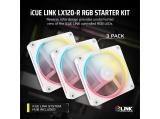 Corsair iCUE LINK LX120-R RGB 120mm PWM Reverse White снимка №6 Corsair iCUE LINK LX120-R RGB 120mm PWM Reverse White снимка №6