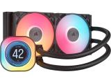 Описание и цена на охладители за процесори &raquo; водно охлаждане Corsair iCUE LINK TITAN 240 RX LCD Liquid CPU Cooler Black