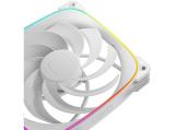 Geometric Future Fan Pack 3-in-1 140 mm Reversed Squama 2503RW-14 White снимка №3