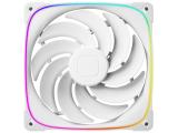 Geometric Future Fan Pack 3-in-1 140 mm Reversed Squama 2503RW-14 White снимка №4