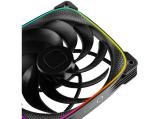 Geometric Future Fan Pack 3-in-1 140 mm Reversed Squama 2503RB-14 Black снимка №3