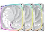 вентилатори комплект Geometric Future Fan Pack 3-in-1 140 mm Squama 2503W-14 White Охлаждане (охладител) Geometric Future Fan Pack 3-in-1 140 mm Squama 2503W-14 White