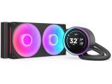 Описание и цена на охладители за процесори » водно охлаждане NZXT Kraken Elite 240 RGB with LCD-Display Black