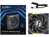 Lian-Li UNI FAN SL Wireless LCD Reverse Blade ARGB PWM 120mm Black снимка №6