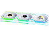 Lian-Li UNI FAN SL Wireless LCD Reverse Blade ARGB PWM - White 120mm 3-pack снимка №3