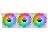 Описание и цена на вентилатори &raquo; комплект Thermaltake SWAFAN EX12 RGB PC Cooling Fan White TT Premium Edition 3 Pack