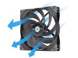 Thermaltake SWAFAN GT14 PC Cooling Fan TT Premium Edition Black снимка №4
