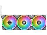 Описание и цена на вентилатори &raquo; комплект Thermaltake SWAFAN EX12 RGB PC Cooling Fan TT Premium Edition 3 Pack