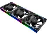 Описание и цена на вентилатори » комплект Thermalright Fan Pack 3-in-1 3x 120mm TL-M12QR x 3 Reverse Infinity Mirror Daisy-Chain A-RGB