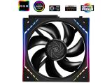 Thermalright Fan Pack 3-in-1 3x120mm TL-M12Q x3 Infinity Mirror Daisy-Chain A-RGB TL-M12Q-3 снимка №3