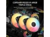 Corsair RS120-R ARGB, 120mm ARGB Fan, Triple Pack CO-9050196-WW снимка №5 Corsair RS120-R ARGB, 120mm ARGB Fan, Triple Pack CO-9050196-WW снимка №5