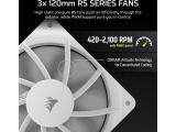 Corsair NAUTILUS 360 RS LCD Liquid CPU Cooler White снимка №3