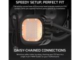 Corsair NAUTILUS 360 RS LCD Liquid CPU Cooler снимка №6