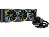 Описание и цена на охладители за процесори &raquo; водно охлаждане DeepCool Water Cooling LM360 Black - 2.4 inch IPS Display, Addressable RGB