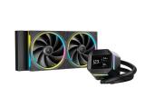 Описание и цена на охладители за процесори &raquo; водно охлаждане DeepCool LM240 Black 2.4 inch IPS Display ARGB, R-LM240-BKDMMC-1