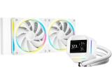 Описание и цена на охладители за процесори » водно охлаждане DeepCool LM240 White R-LM240-WHDMMC-1