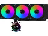 Описание и цена на охладители за процесори &raquo;  Lian-Li HydroShift II LCD-C 360CL ARGB Black