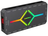 Описание и цена на fan контролер » fan контролер Gamemax Fan Hub - V4.0 PWM ARGB Hub + Controller Black 1308-1300R0065