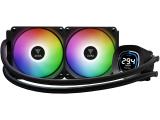 Описание и цена на охладители за процесори &raquo; водно охлаждане Gamdias Water Cooling AURA GL240 Digital Display aRGB