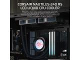 Corsair NAUTILUS 240 RS LCD Liquid CPU Cooler снимка №5