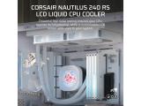 Corsair NAUTILUS 240 LCD White снимка №2