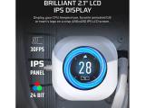 Corsair NAUTILUS 240 LCD White снимка №4