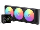 Описание и цена на охладители за процесори &raquo; водно охлаждане Gamemax Water Cooling GLACIER 360 LCD BK A RGB 9503-0100R0057