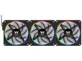Описание и цена на вентилатори &raquo; комплект Thermaltake TS120 EX RGB 3-Pack Fan Balck