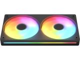 Описание и цена на вентилатори » Single-Frame Cougar Reversed-Fan Unity 240-FB, 240 ARGB PWM black