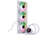 Описание и цена на охладители за процесори » водно охлаждане 1stPlayer Water Cooling Thunderstorm TS4 360 White Digital Display aRGB