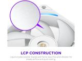 NZXT F-Series F140X RGB fan Single White RF-U14PN-W1 снимка №4