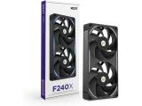 NZXT F-Series F240X RGB fan Single Black RF-U24PN-B1 снимка №2
