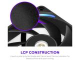 NZXT F-Series F240X RGB fan Single Black RF-U24PN-B1 снимка №4