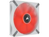 Описание и цена на вентилатори » вентилатори Corsair ML140 LED ELITE Red Premium 140mm PWM Magnetic Levitation Fan