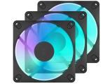 ОхладителНа фокус - комплект Fractal Design Dynamic 3 14 3-Pack Black RGB FD-F-DR3-1403
