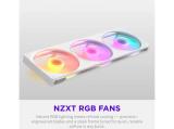 NZXT F420 RGB White RF-R242U-WF снимка №2 NZXT F420 RGB White RF-R242U-WF снимка №2
