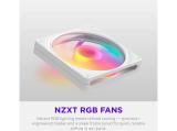 NZXT F140 RGB White RF-R214S-WF снимка №2 NZXT F140 RGB White RF-R214S-WF снимка №2