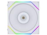 Lian Li Uni Fan TL 120mm Wireless LCD Reverse RGB White снимка №2 Lian Li Uni Fan TL 120mm Wireless LCD Reverse RGB White снимка №2