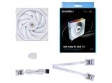 Lian Li Uni Fan TL 120mm Wireless LCD Reverse RGB White снимка №3 Lian Li Uni Fan TL 120mm Wireless LCD Reverse RGB White снимка №3