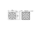 Evercool Fan Filter Plastic - 80mm снимка №2 Evercool Fan Filter Plastic - 80mm снимка №2