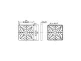 Evercool Fan Filter Plastic - 92mm снимка №2