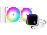 Описание и цена на охладител - водно охлаждане DeepCool LS520 SE WH 240mm White