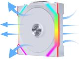Lian LI 120mm Lian Li UNI FAN SL Wireless 120 ARGB Reverse Blade White NEW снимка №2 Lian LI 120mm Lian Li UNI FAN SL Wireless 120 ARGB Reverse Blade White NEW снимка №2