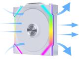 Lian LI 120mm Lian Li UNI FAN SL Wireless 120 ARGB White NEW снимка №3 Lian LI 120mm Lian Li UNI FAN SL Wireless 120 ARGB White NEW снимка №3