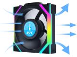 Lian LI 120mm Lian Li UNI FAN SL Wireless LCD 120 ARGB 3-pack NEW снимка №3 Lian LI 120mm Lian Li UNI FAN SL Wireless LCD 120 ARGB 3-pack NEW снимка №3