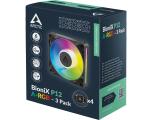 Arctic Fan BioniX P12 A-RGB PWM 120mm Daisy Chain 3x pack Black ACFAN00337A снимка №6 Arctic Fan BioniX P12 A-RGB PWM 120mm Daisy Chain 3x pack Black ACFAN00337A снимка №6